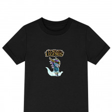 League of Legends Aurelion Sol Tee Shirt T-Shirt Short Sleeve - Aurelion Sol Dragon Chibi Art