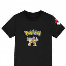 Pokemon Raikou Tee Shirt T-Shirt Short Sleeve - Raikou Character Series Art
