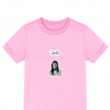 Dua Lipa Tee Shirt T-Shirt Short Sleeve - Dua Lipa Smiling Grayscale