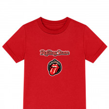 The Rolling Stone Tee Shirt T-Shirt Short Sleeve - The Rolling Stone 50th Anniversary Logo