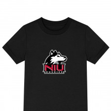 Northern Illinois Huskies Tee Shirt T-Shirt Short Sleeve - Northern Illinois Huskies College Football Team Single Logo