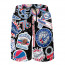 NBA Philadelphia 76ers Beach Shorts Swim Pants Swimming Trunks - Philadelphia 76ers Mania College Logo