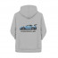 Porsche Hoodie Pullover  - Porsche 911 GT3 On Gray Background