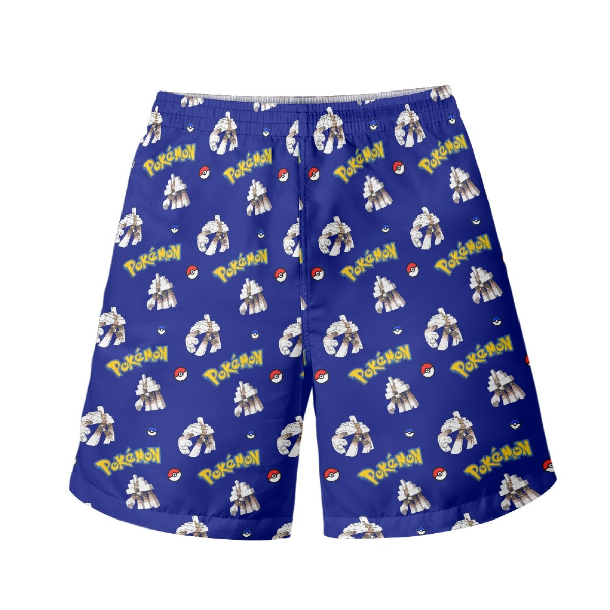 Pokemon Garganacl Beach Shorts Swim Pants Swimming Trunks - Garganacl Character Series Art