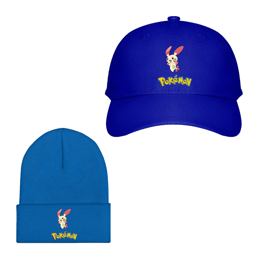 Pokemon Plusle Baseball Cap Beanie Hat - Plusle Character Series Art