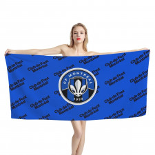 MLS Club de Foot Montreal Bath Beach Towel - Club de Foot Montreal Medley Monogram Wordmark