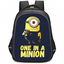 Minions Stuart Backpack StudentPack - Stuart One In A Minion Illustration