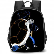 Pokemon Blastoise Backpack StudentPack - Blastoise Silhouette Black Background