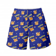 Pokemon Pawmi Beach Shorts Swim Pants Swimming Trunks - Pawmi Character Series Art