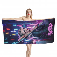 WWE Alexa Bliss Bath Beach Towel - Alexa Bliss Baseball Bat Twisted