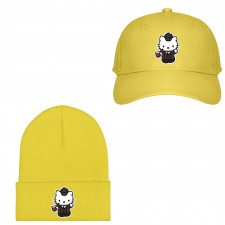 Sanrio Hello Kitty Holmes Baseball Cap Beanie Hat - Sanrio Hello Kitty Holmes Sticker