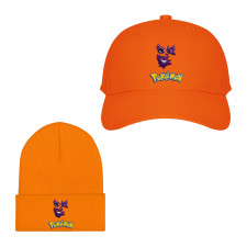 Pokemon Baseball Cap Beanie Hat - Gastly Haunter Gengar Evolution Cartoon Art Series