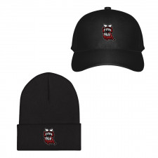 WWE Finn Balor Baseball Cap Beanie Hat - Finn Balor Demon Logo Sticker Art