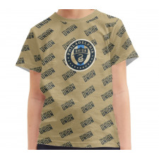 MLS Phildelphia Union Tee T-Shirt - Phildelphia Union Medley Monogram Wordmark