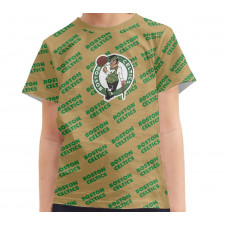 NBA Boston Celtics Tee T-Shirt - Boston Celtics Medley Monogram Wordmark