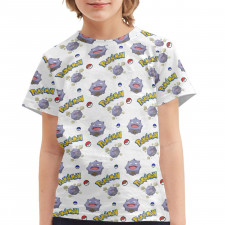 Pokemon Koffing Tee Shirt T-Shirt Short Sleeve - Koffing Character Series Art