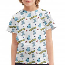 Pokemon Quagsire Tee Shirt T-Shirt Short Sleeve - Quagsire Character Series Art