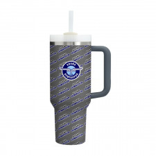 Adana Demirspor Quencher H2.0 FlowState Stanley Tumbler 40oz 1.18L - Demirspor Football Club Medley Monogram Wordmark