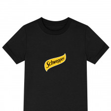 Schweppes Tee Shirt T-Shirt Short Sleeve - Schweppes Logo 2016-Present