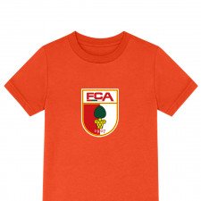 FC Augsburg Football Club Tee Shirt T-Shirt Short Sleeve - FC Augsburg Football ClubSingle Logo