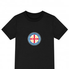 Melbourne City Football Club Tee Shirt T-Shirt Short Sleeve - Melbourne City Football Club Single Logo