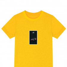 Renault Tee Shirt T-Shirt Short Sleeve - Renault Clio Cup Illustration On Black Background