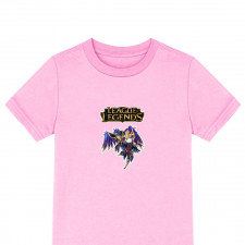 League of Legends Quinn Tee Shirt T-Shirt Short Sleeve - Quinn and Valor Chibi Art