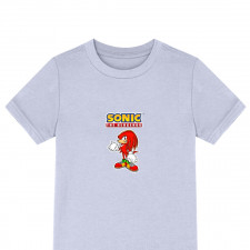 Sonic The Hedgehog Knuckles The Echidna Tee Shirt T-Shirt Short Sleeve - Knuckles The Echidna Character Series