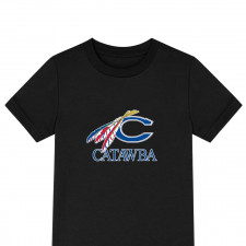 Indians Catawba College Tee Shirt T-Shirt Short Sleeve - Indians Catawba College College Football Team Single Logo