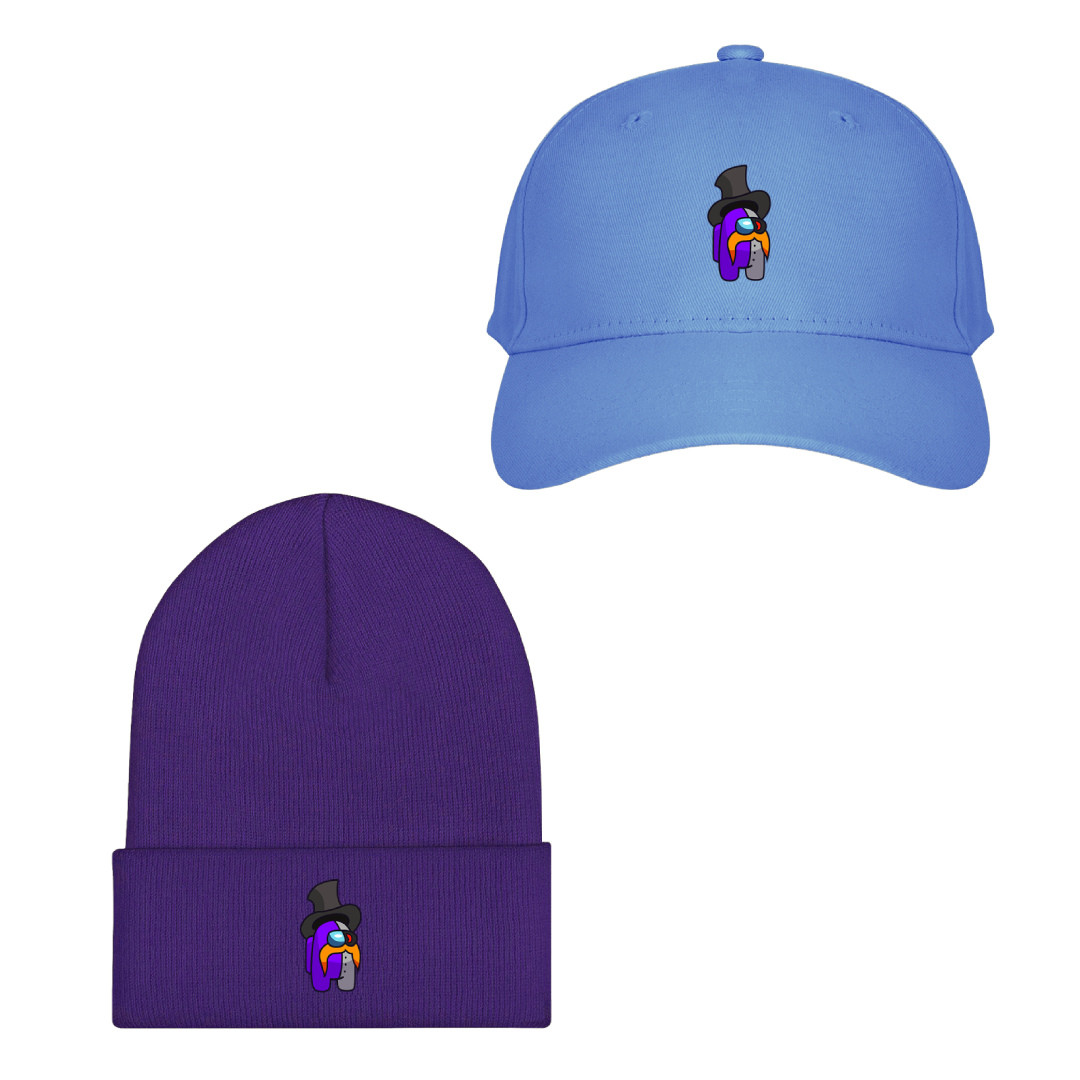 Among Us Baseball Cap Beanie Hat - Among Us Right Hand Man Character Art