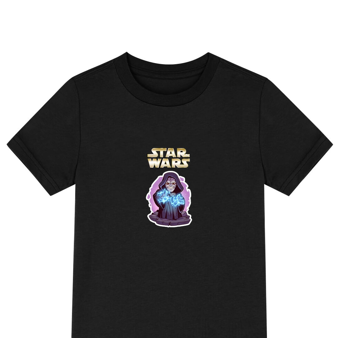 Star Wars Emporer Palpatine Tee Shirt T-Shirt Short Sleeve - Emporer Palpatine Standing Chibi Art