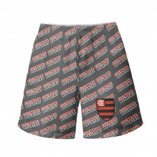 Clube De Regatas Do Flamengo Beach Shorts Swim Pants Swimming Trunks - Clube De Regatas Do Flamengo Football Club Medley Monogram Wordmark