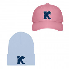 Kean University Cougars Baseball Cap Beanie Hat - Kean University Cougars College Football Team Single Logo