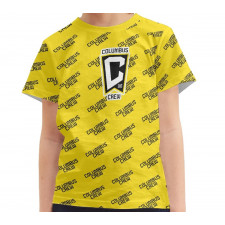 MLS Columbus Crew Tee T-Shirt - Columbus Crew Soccer Club Medley Monogram Wordmark