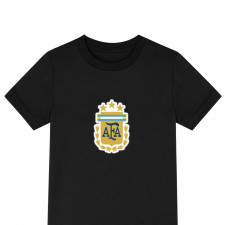 Argentina National Football Tee Shirt T-Shirt Short Sleeve - Argentina National Football Logo