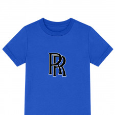 Rolls-Royce Tee Shirt T-Shirt Short Sleeve - Rolls-Royce Logo Black