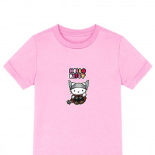 Sanrio Hello Kitty Thor Tee Shirt T-Shirt Short Sleeve - Sanrio Hello Kitty Thor Standing Sticker