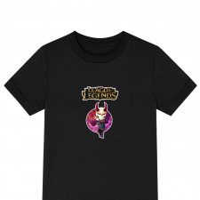 League of Legends Jhin Tee Shirt T-Shirt Short Sleeve - Jhin Blood Moon Chibi Art