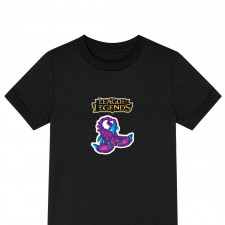League of Legends Skarner Tee Shirt T-Shirt Short Sleeve - Skarner Sticker Chibi Art