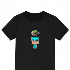 Minecraft Alex Tee Shirt T-Shirt Short Sleeve - Alex Diamond Chibi Art Series