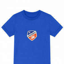 MLS FC Cincinnati Tee Shirt T-Shirt Short Sleeve - Cincinnati Football Club Team Single Logo