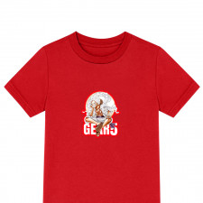 One Piece Luffy Tee Shirt T-Shirt Short Sleeve - Luffy Gear 5 Sitting Sticker