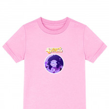 Steven Universe Sugilite Tee Shirt T-Shirt Short Sleeve - Sugilite Portrait Round Sticker Art