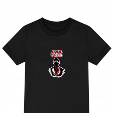 WWE Finn Balor Tee Shirt T-Shirt Short Sleeve - Finn Balor Demon King Sticker Art