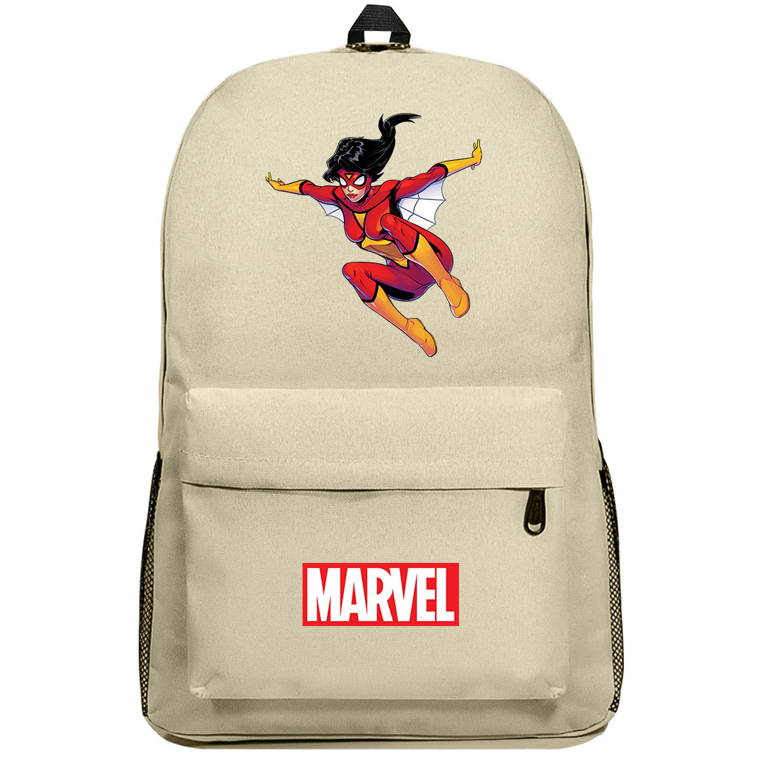 Spider Man Spider Woman Backpack SuperPack - Spider Woman Flying Comic Art