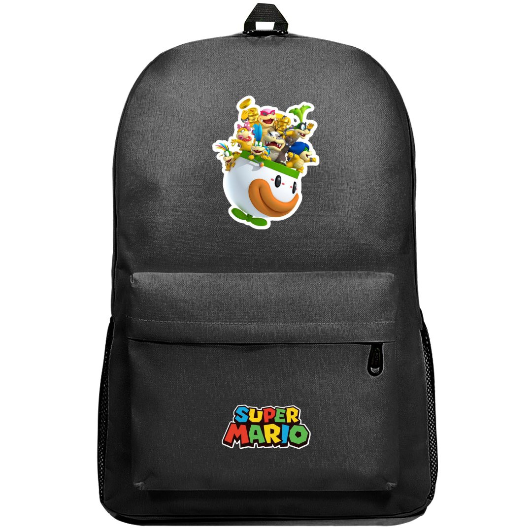 Super Mario Koopalings Backpack SuperPack - Koopalings Floating Sticker Art