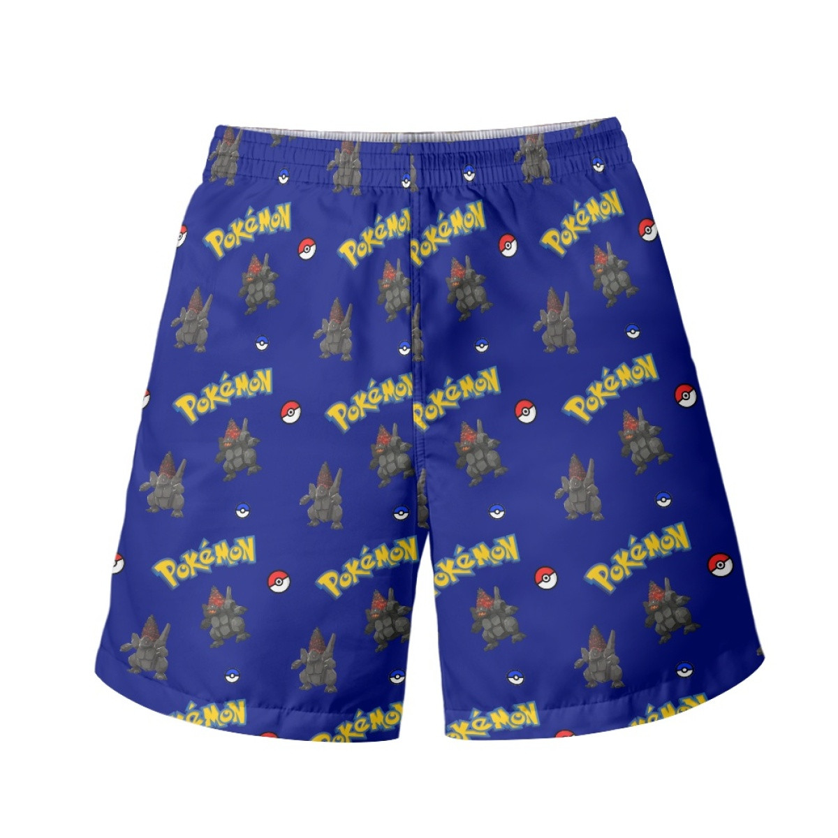 Pokemon Coalossal Beach Shorts Swim Pants Swimming Trunks - Coalossal Character Series Art