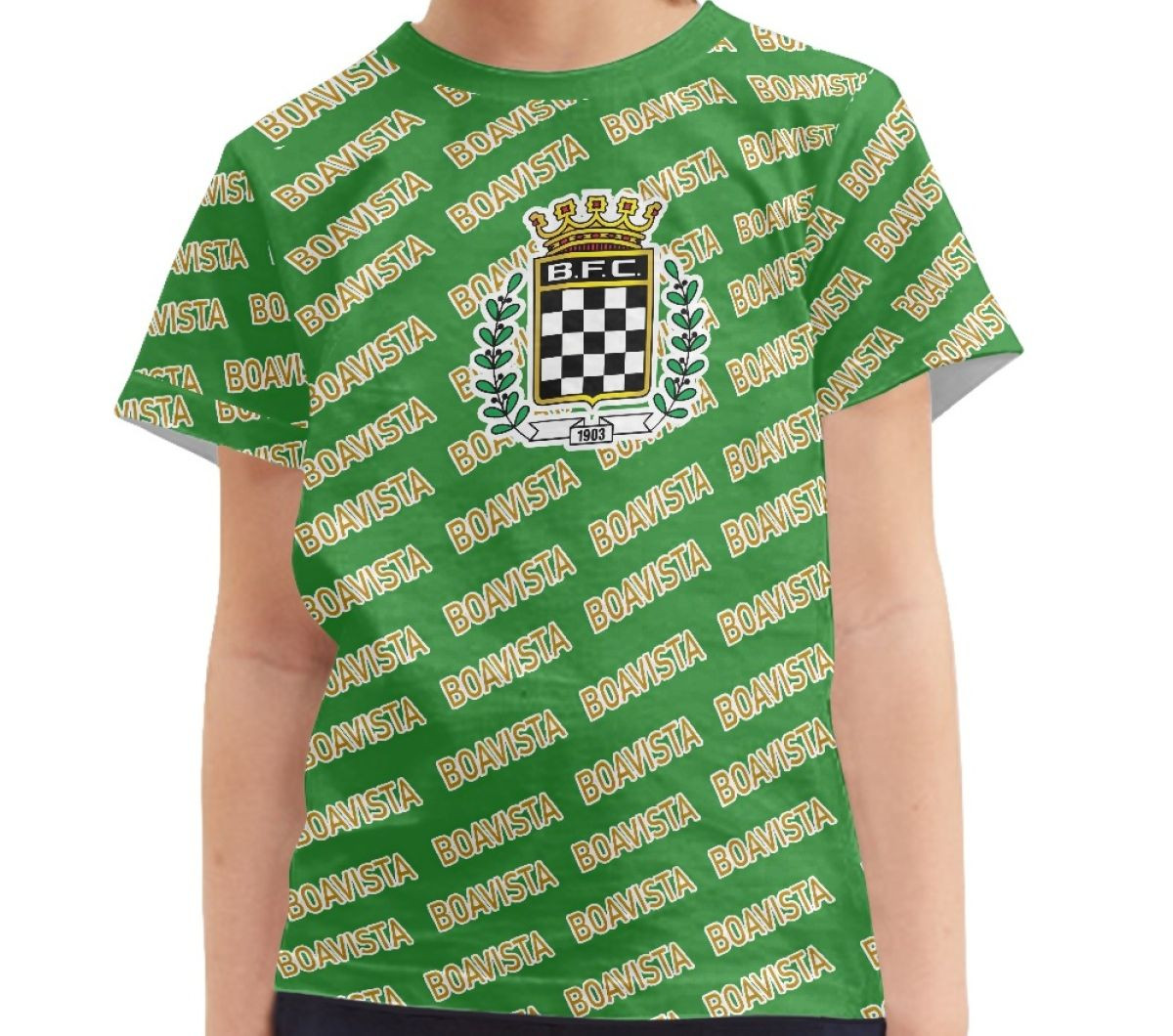Boavista FC Tee T-Shirt - Boavista Football Club Medley Monogram Wordmark