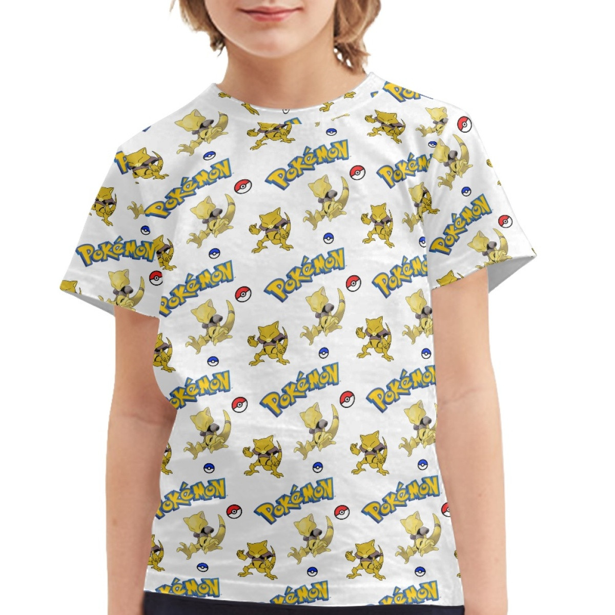 Pokemon Abra Tee Shirt T-Shirt Short Sleeve - Abra Character Series Art