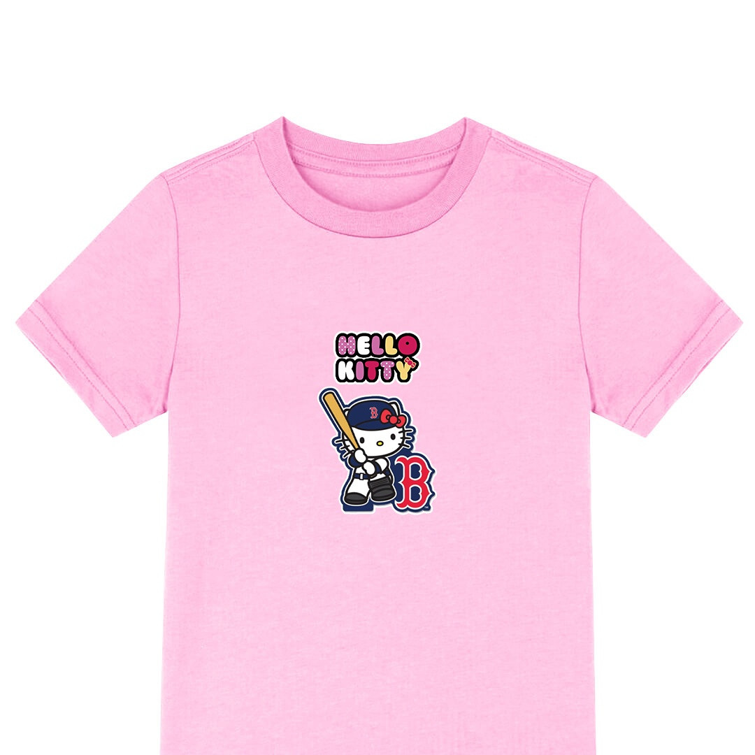 Sanrio Hello Kitty NY MLB Tee Shirt T-Shirt Short Sleeve - Sanrio Hello Kitty NY MLB Sticker